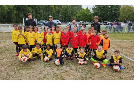Les U6-U9 en plateau à Ligugé